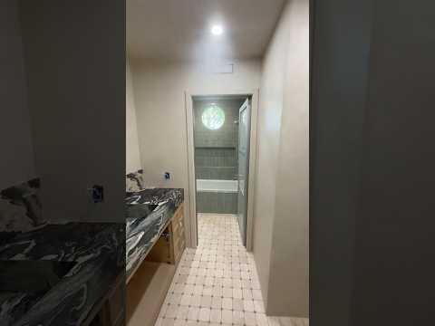 Video thumbnail - microcement bathroom in a Laguna Niguel project.