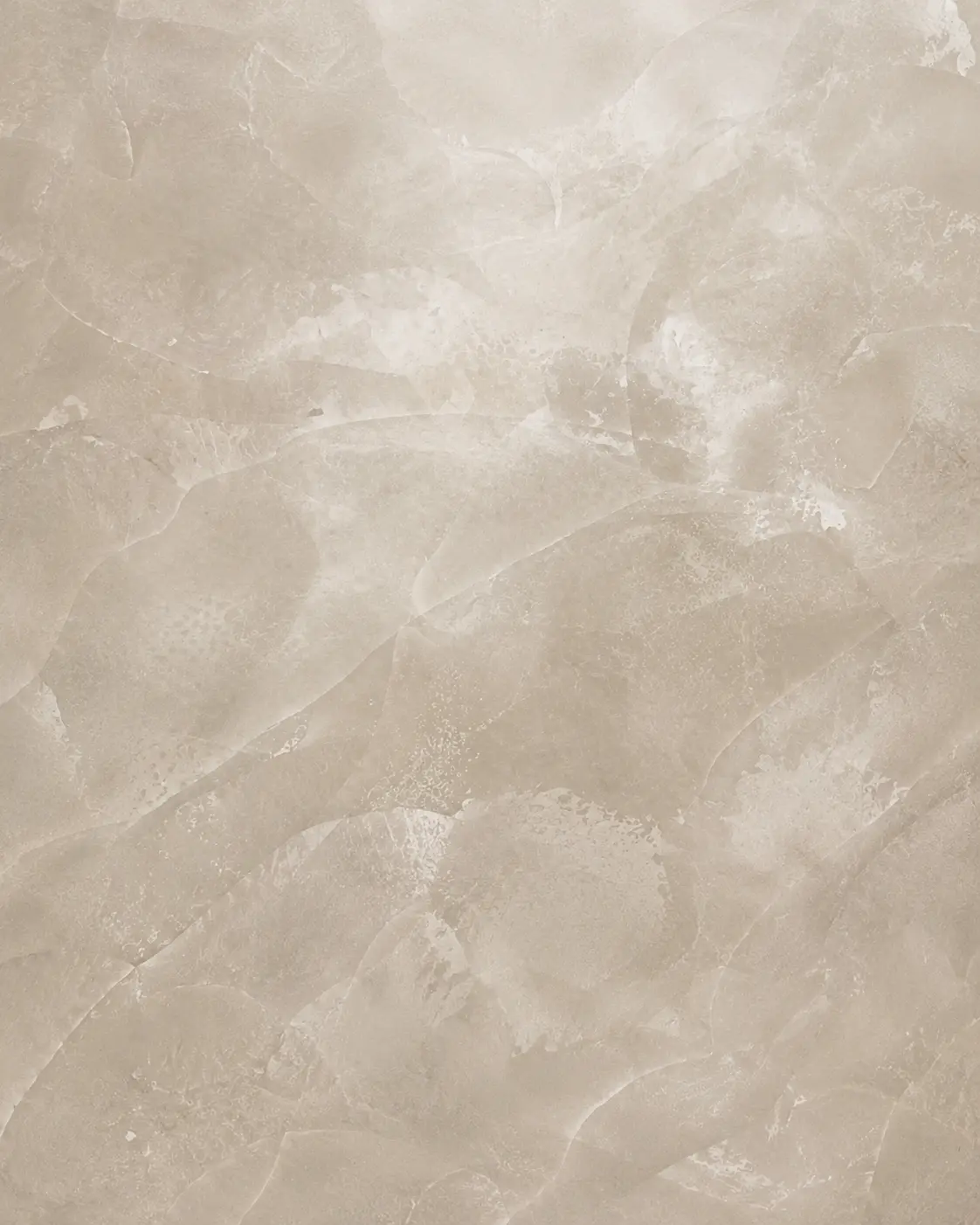 Stucco Lamundo Venetian plaster sample in soft greige, with a smooth, lightly clouded polish.