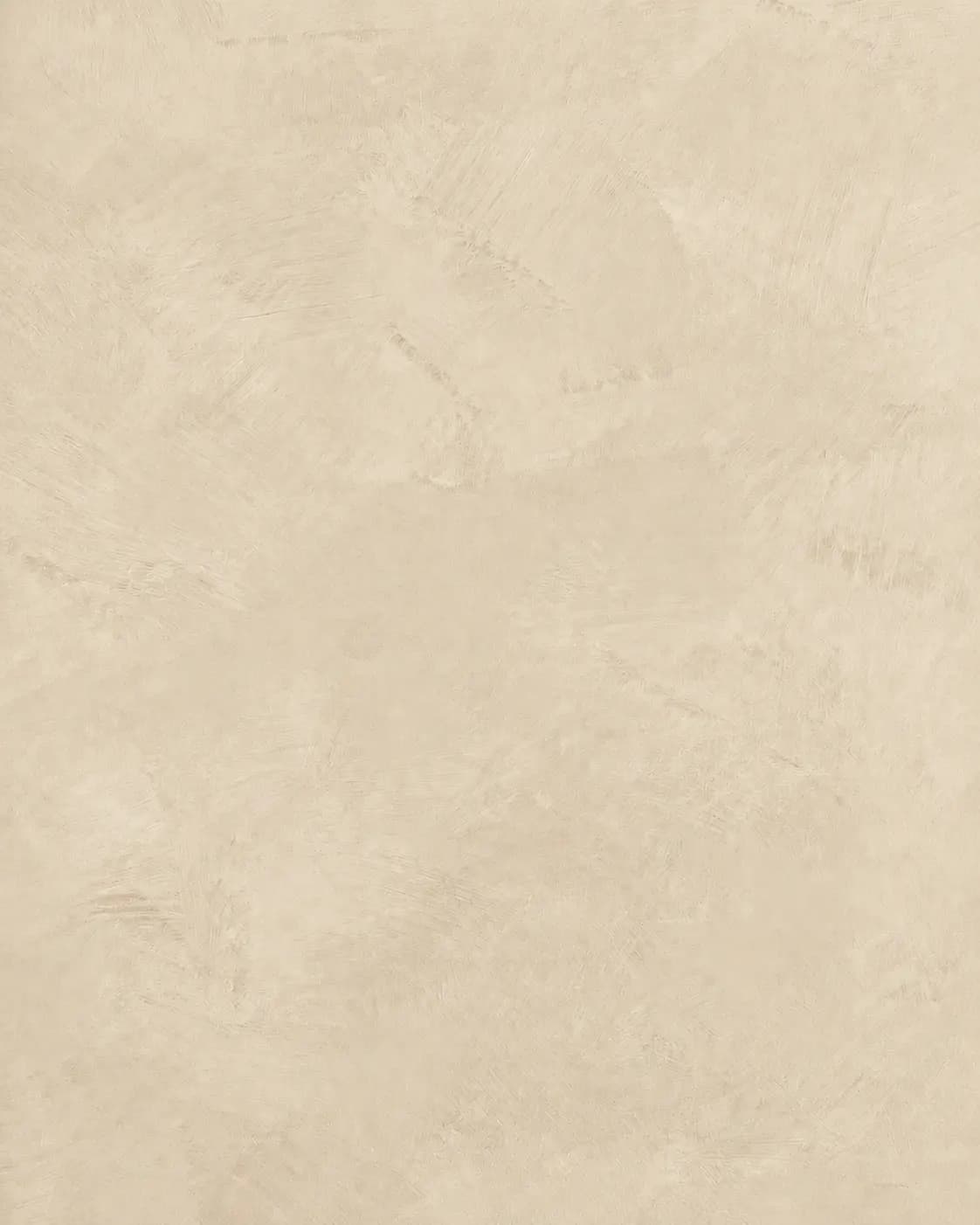 Warm White lime wash sample, a soft creamy white with gentle brushed movement.